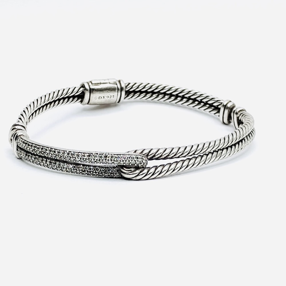 David Yurman Labyrinth Mini Single Loop Bracelet … - image 2